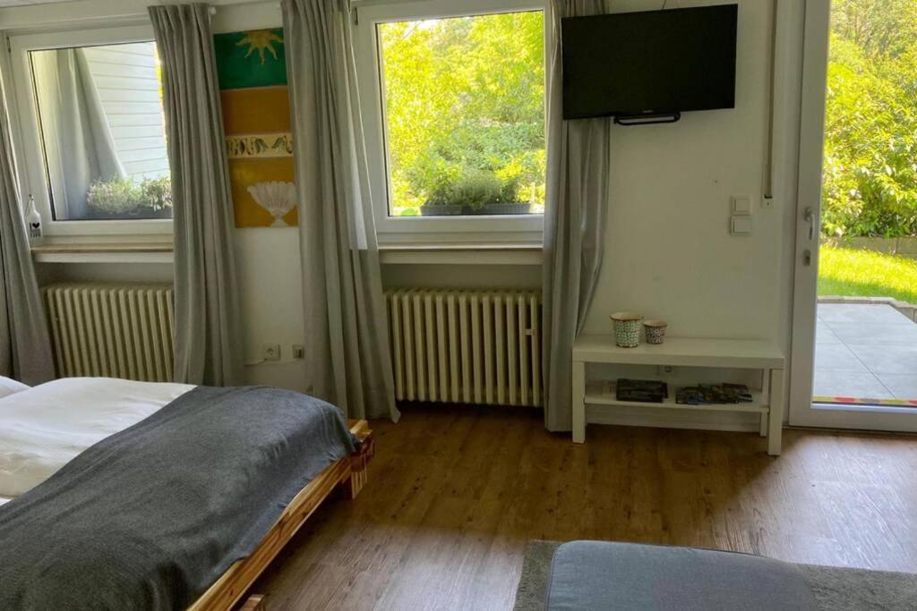 Bergische Oase - Ferienwohnung Oskar Overath Exterior foto